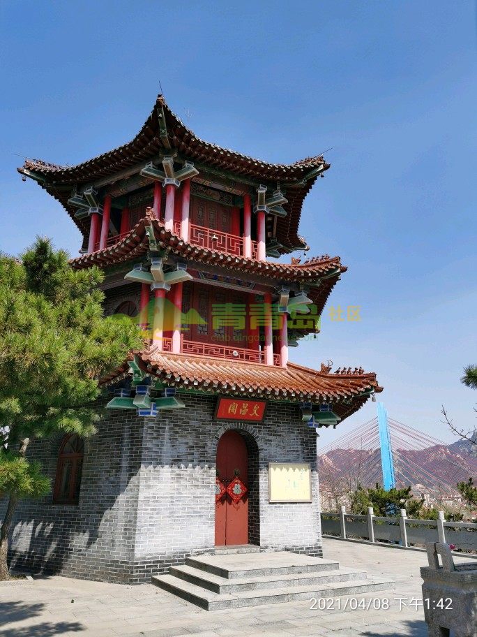 青岛市城阳区丹山文昌阁,有着精美的传说,是丹山的著名景点.
